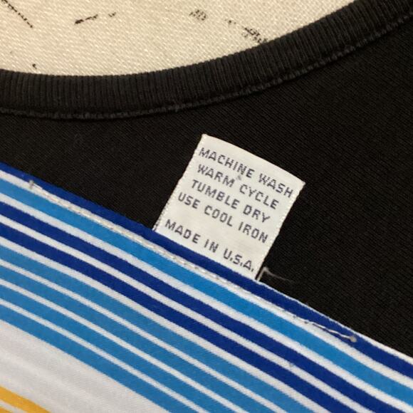 Vintage Scarf Charlie by Revlon Perfume Rectangle Sash Tie Belt Striped USA - Picture 5 of 9